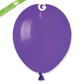 BALÃO DE LÁTEX PURPLE#008 A50 COM 50 UNIDADES - 5"