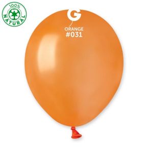 BALÃO DE LÁTEX METALLIC ORANGE#031 AM50 COM 100 UNIDADES - 5''