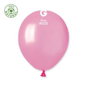 BALÃO DE LÁTEX METALLIC ROSE#033 AM50 COM 100 UNIDADES - 5''