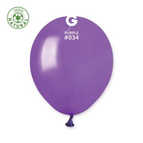 BALÃO DE LÁTEX METALLIC PURPLE#034 AM50 COM 100 UNIDADES - 5''