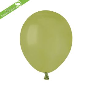 BALÃO DE LÁTEX GREEN OLIVE#098 A50 COM 50 UNIDADES - 5"