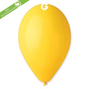 BALÃO DE LÁTEX YELLOW#002 G90 COM 50 UNIDADES -10"