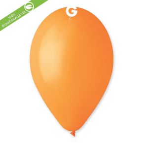 BALÃO DE LÁTEX ORANGE#004 G90 COM 50 UNIDADES -10"