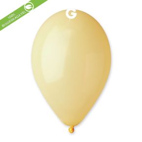 BALÃO DE LÁTEX MUSTARD#043 G90 COM 50 UNIDADES -10"