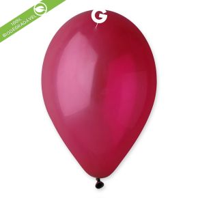 BALÃO DE LÁTEX BURGUNDY#047 G90 COM 50 UNIDADES -10"