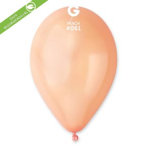 BALÃO DE LÁTEX METÁLICO  PEACH#061 GM90 COM 50 UNIDADES -10''