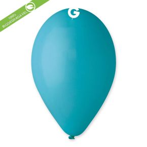 BALÃO DE LÁTEX TURQUOISE#068 G90 COM 50 UNIDADES -10"