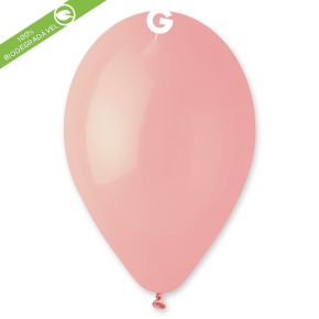 BALÃO DE LÁTEX BABY PINK#073 G90 COM 50 UNIDADES -10"