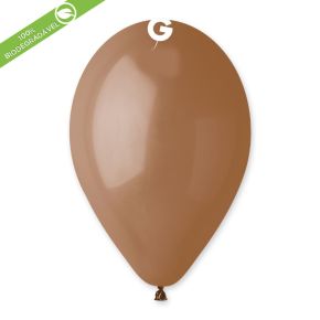 BALÃO DE LÁTEX MOCHA#076 G90 COM 50 UNIDADES -10"