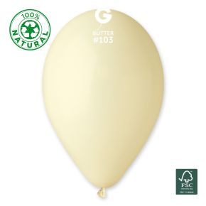 BALÃO DE LÁTEX BUTTER#103 G110 COM 50 UNIDADES -12''