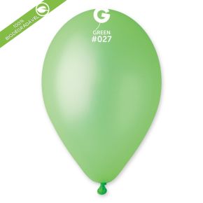 BALÃO DE LÁTEX NEON GREEN#027 G110 COM 50 UNIDADES -12"