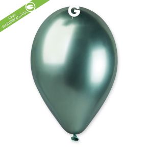 BALÃO DE LÁTEX SHINY GREEN #093 GB120 COM 25 UNIDADES -13"