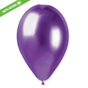 BALÃO DE LÁTEX SHINY PURPLE#097 GB120 COM 25 UNIDADES -13"