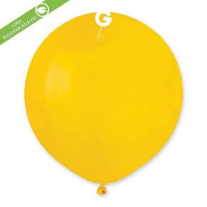 BALÃO DE LÁTEX YELLOW#002 G150 COM 25 UNIDADES -19"