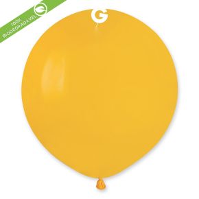 BALÃO DE LÁTEX YELLOW#003 G150 COM 25 UNIDADES -19"