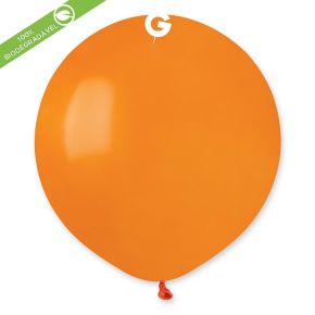 BALÃO DE LÁTEX ORANGE#004 G150 COM 25 UNIDADES -19"