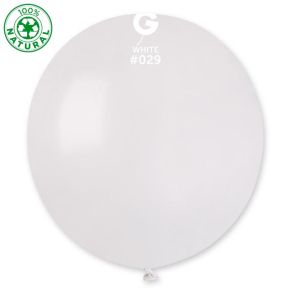 BALÃO DE LÁTEX METALLIC WHITE#029 G150 COM 25 UNIDADES -19''