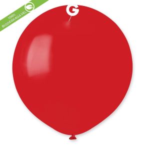 BALÃO DE LÁTEX RED#045 G150 COM 25 UNIDADES -19"