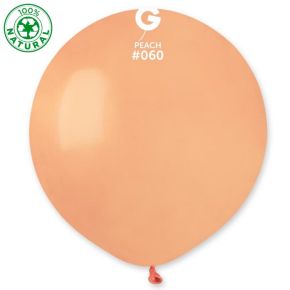 BALÃO DE LÁTEX PEACH#060 G150 COM 25 UNIDADES -19''