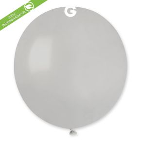 BALÃO DE LÁTEX GREY#070 G150 COM 25 UNIDADES -19"