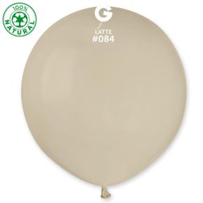 BALÃO DE LÁTEX LATTE#084 G150 COM 25 UNIDADES -19''