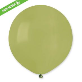 BALÃO DE LÁTEX GREEN OLIVE#098 G150 COM 25 UNIDADES -19"