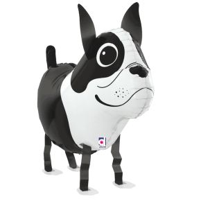 BALÃO METALIZADO BOSTON TERRIER DOG - BALLOON FRIEND 19" GRABO