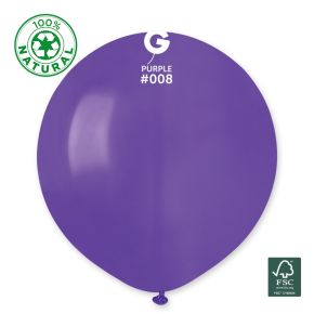 BALÃO DE LÁTEX PURPLE#008 G150 COM 25 UNIDADES -19''