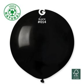 BALÃO DE LÁTEX BLACK#014 G150 COM 25 UNIDADES -19''