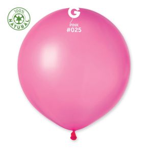 BALÃO DE LÁTEX NEON PINK#025 G150 COM 25 UNIDADES -19''