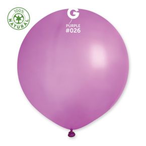 BALÃO DE LÁTEX NEON PURPLE#026 G150 COM 25 UNIDADES -19''