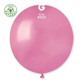 BALÃO DE LÁTEX METALLIC METALLIC ROSE#033 GM150 COM 25 UNIDADES -19''