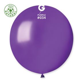 BALÃO DE LÁTEX METALLIC PURPLE#034 GM150 COM 25 UNIDADES -19''