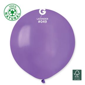 BALÃO DE LÁTEX LAVANDER #049 G150 COM 25 UNIDADES -19''