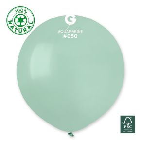 BALÃO DE LÁTEX AQUAMARINE #050 G150 COM 25 UNIDADES -19''