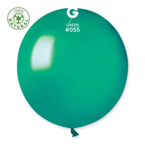 BALÃO DE LÁTEX METALLIC GREEN#055 GM150 COM 25 UNIDADES -19''