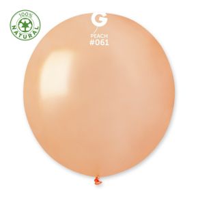 BALÃO DE LÁTEX METALLIC PEACH#061 GM150 COM 25 UNIDADES -19''