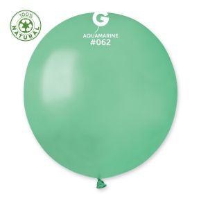 BALÃO DE LÁTEX METALLIC AQUAMARINE#062 GM150 COM 25 UNIDADES -19''