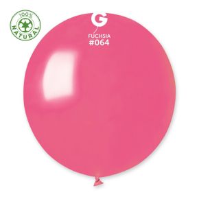 BALÃO DE LÁTEX METALLIC FUCHSIA#064 GM150 COM 25 UNIDADES -19''