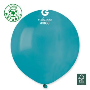 BALÃO DE LÁTEX TURQUOISE #068 G150 COM 25 UNIDADES -19''