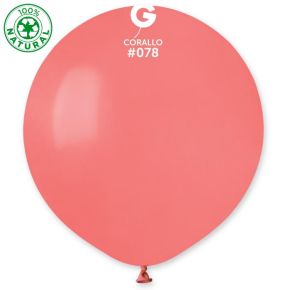 BALÃO DE LÁTEX CORALLO#078 G150 COM 25 UNIDADES -19''