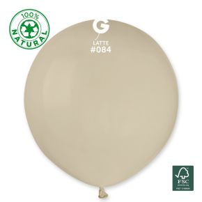 BALÃO DE LÁTEX LATTE#084 G150 COM 25 UNIDADES -19''