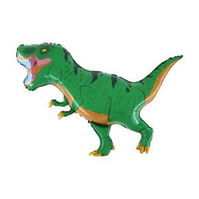 BALÃO METALIZADO DINO T-REX GREEN HSG GRABO