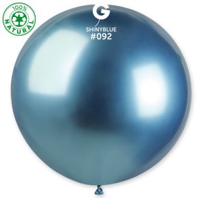 BALÃO DE LÁTEX SHINY BLUE#092 30 - GB30 COM 1 UNIDADE