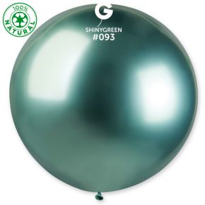 BALÃO DE LÁTEX SHINY GREEN#093 30 - GB30 COM 1 UNIDADE