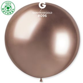 BALÃO DE LÁTEX SHINY ROSE GOLD#096 30 - GB30 COM 1 UNIDADE