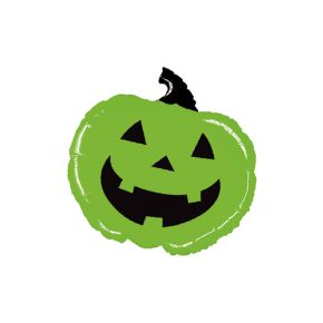 BALÃO METALIZADO MIGHTY LIME GREEN PUMKIN 28" GRABO