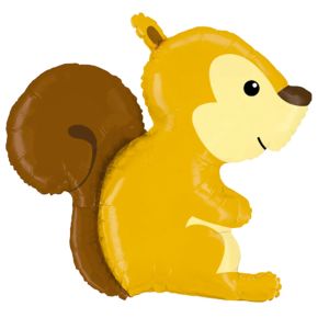 BALÃO METALIZADO WOODLAND SQUIRREL 36" GRABO