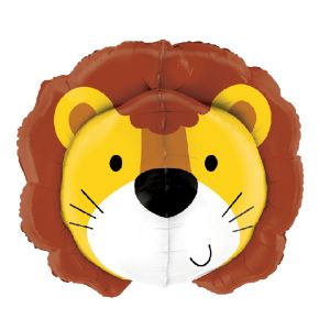 BALÃO METALIZADO DIMENSIONAL LION 3D 30" GRABO