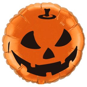 BALÃO METALIZADO HALLOWEEN PUMPKIN 20" FLEXMETAL